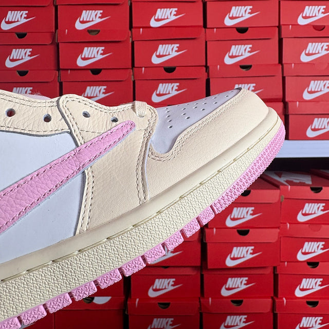 Air Jordan 1 Low — Pink/White