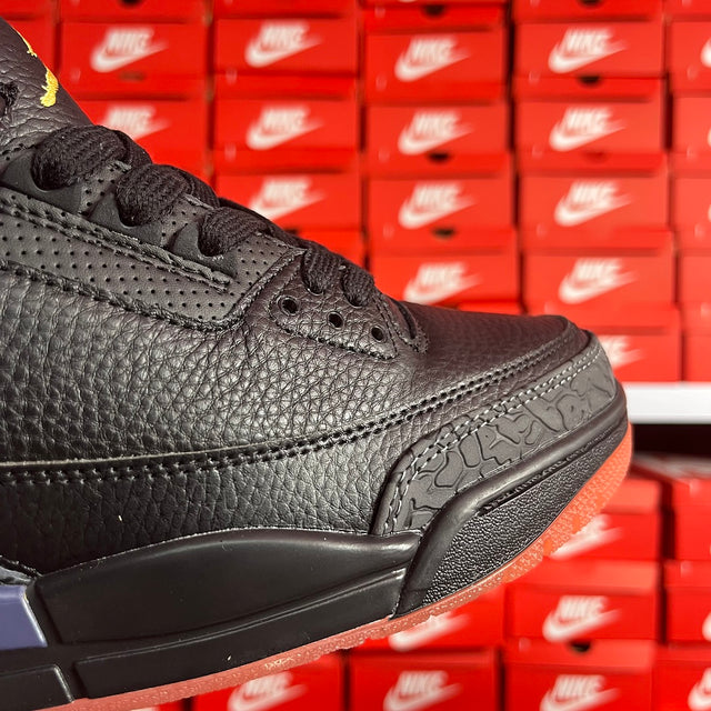Air Jordan 3 — Black/Multicolour