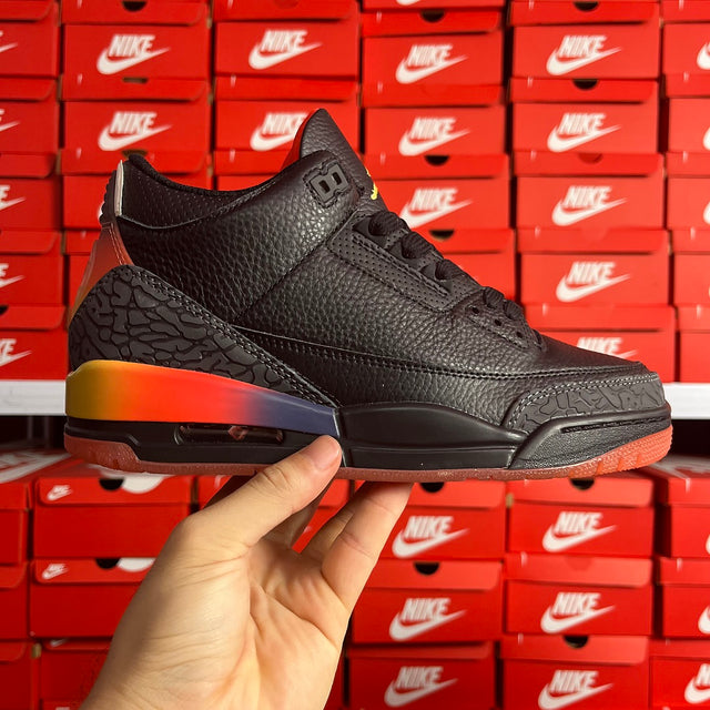 Air Jordan 3 — Black/Multicolour