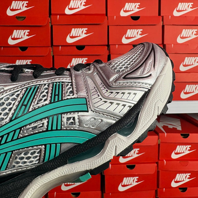 ASICS Gel-Kayano 14 — Silver/Teal