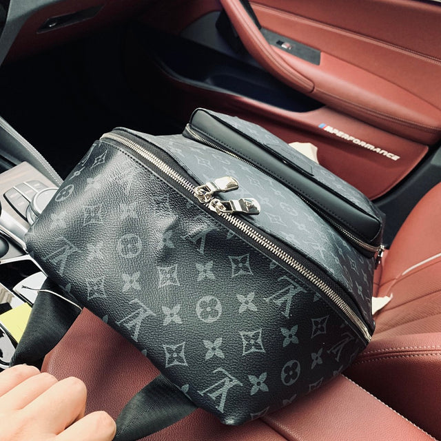 Louis Vuitton Pouch — Monogram Eclipse