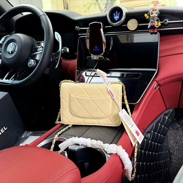 Chanel Flap Bag — Beige