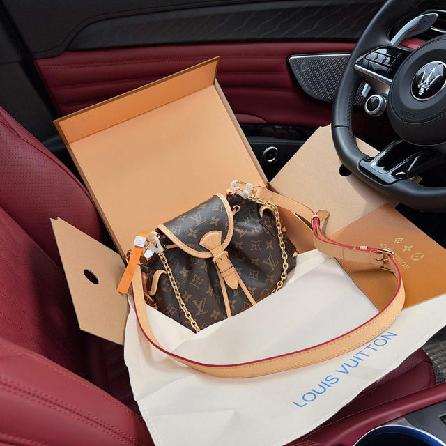 Louis Vuitton Bucket Backpack — Monogram