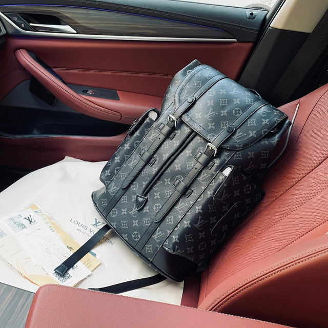 Louis Vuitton Christopher Backpack — Monogram Eclipse