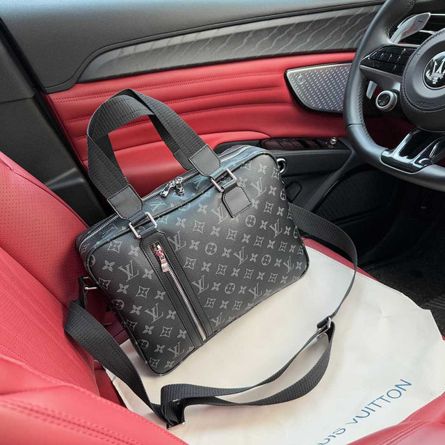 Louis Vuitton Soft Briefcase — Monogram Eclipse