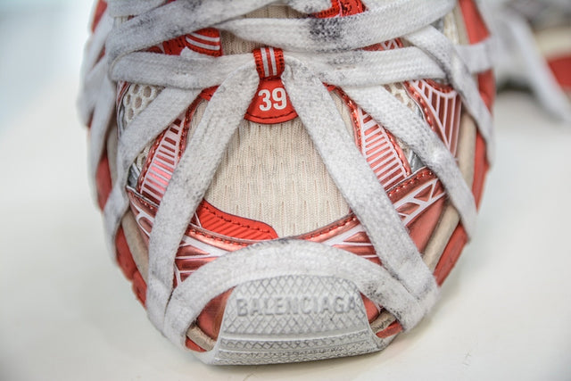 Balenciaga Track — White/Red