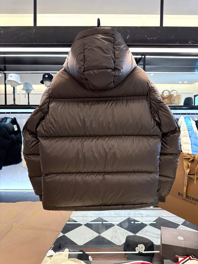 Burberry Puffer Jacket — Black