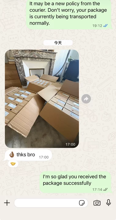 Buyer feedback 3
