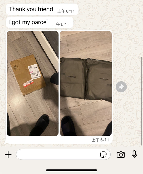 Buyer feedback 106