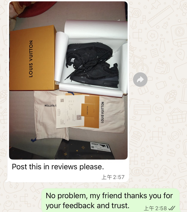 Buyer feedback 131