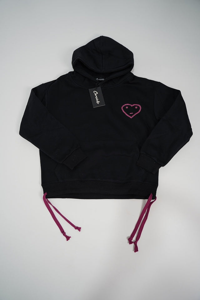 Carsicko Heart Hoodie — Black