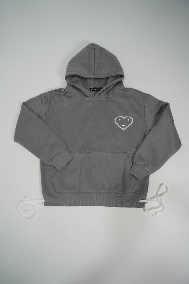 Carsicko Heart Hoodie — Grey