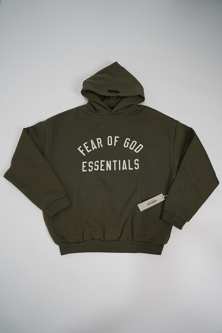 FOG Essentials Arc Style Evergreen Green Sweater