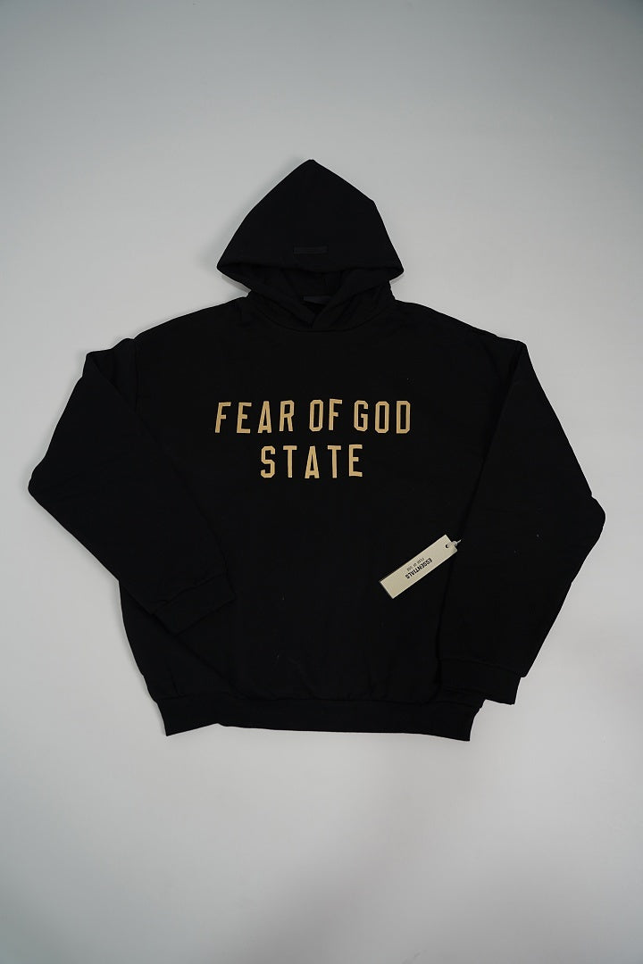FOG Essentials Double-Row Style Obsidian Black Sweatshirt