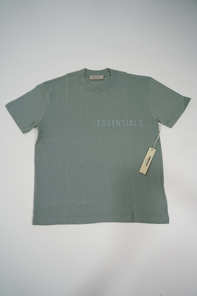 FOG Essentials Double-breasted Hazy Blue Short-sleeved Shirt
