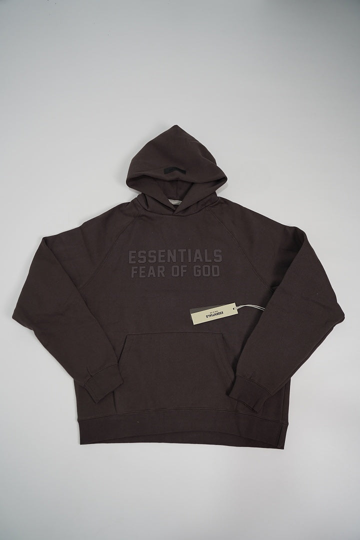 FOG Essentials Double-breasted Plum-purple Sweater
