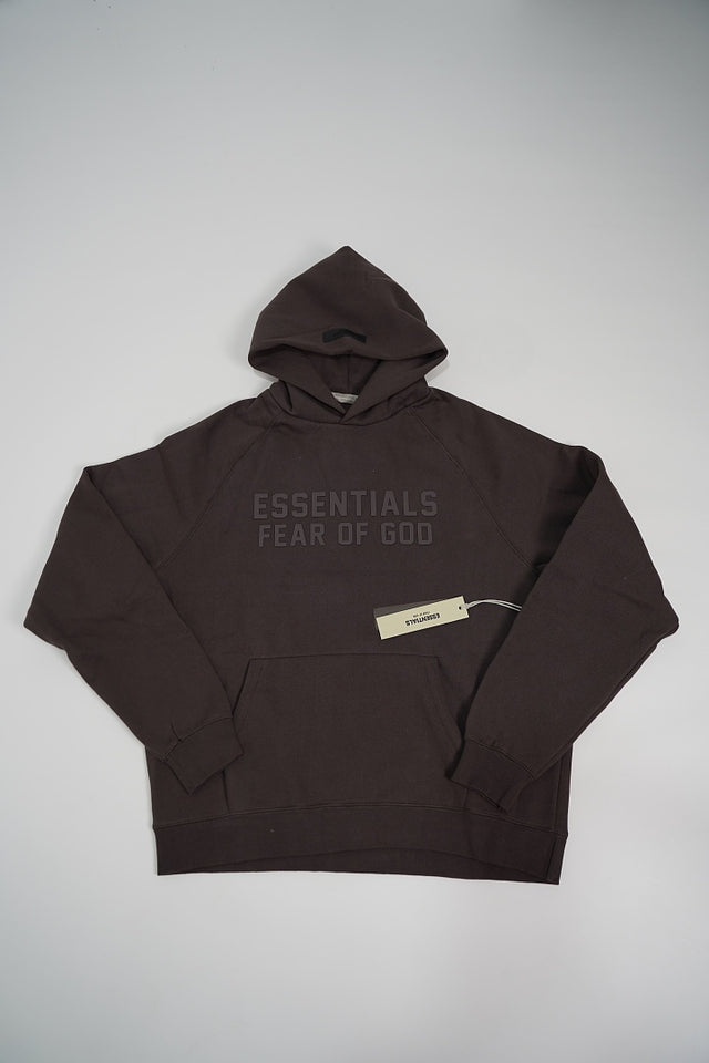 FOG Essentials Double-breasted Plum-purple Sweater