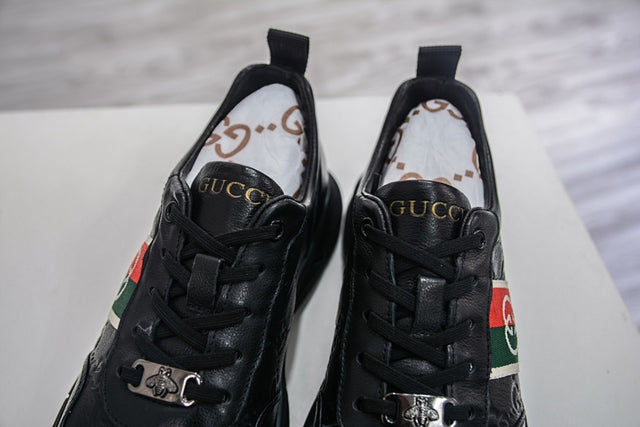Gucci Trainer — Black/Web