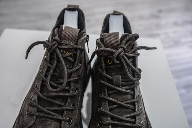 Gucci Suede Boot — Black