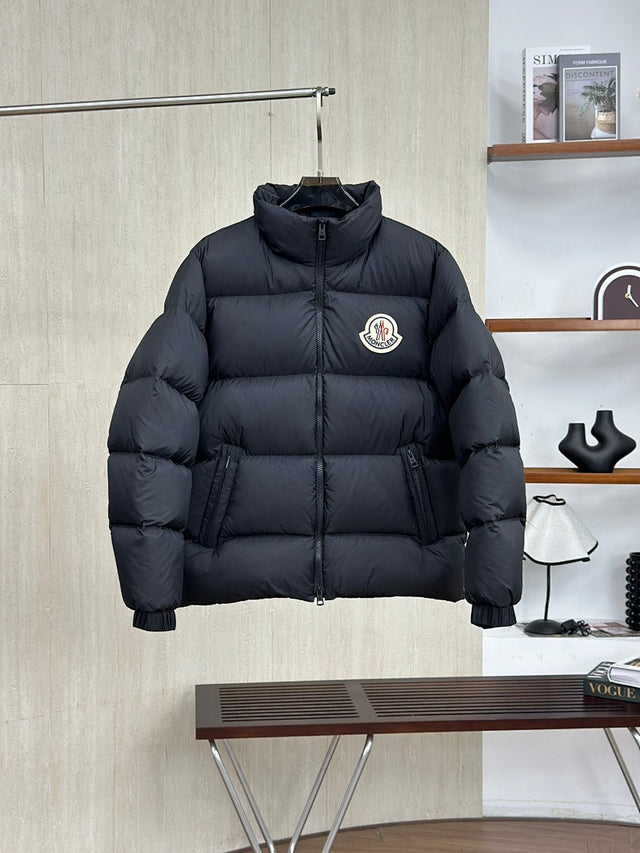 Moncler Hooded Down Jacket — Midnight Navy