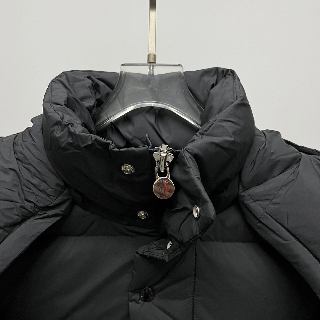 Moncler Puffer — Pink/White/Black