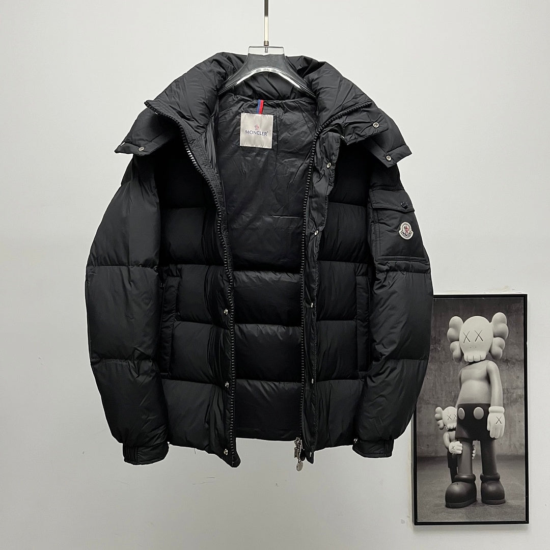Moncler Puffer — Pink/White/Black