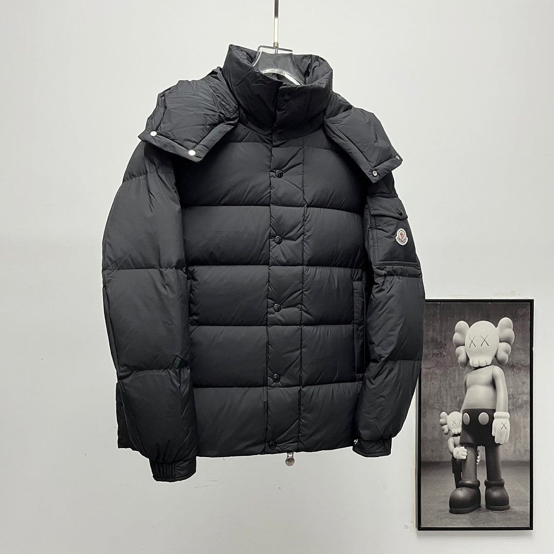 Moncler Hooded Puffer — Black II