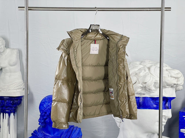 Moncler Maya 70 Puffer — Khaki
