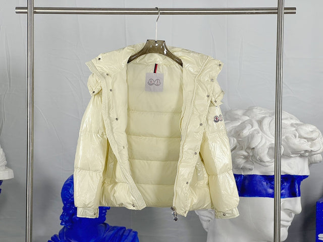 Moncler Maya 70 Puffer — Cream