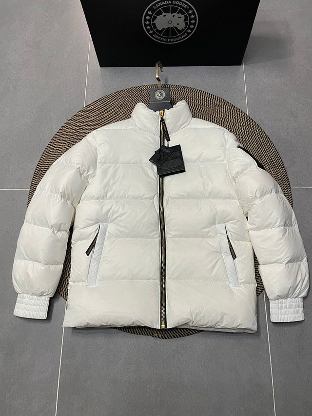 Moose Knuckles Puffer — Cream