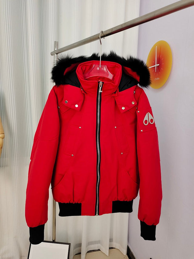 Moose Knuckles Bomber — Red