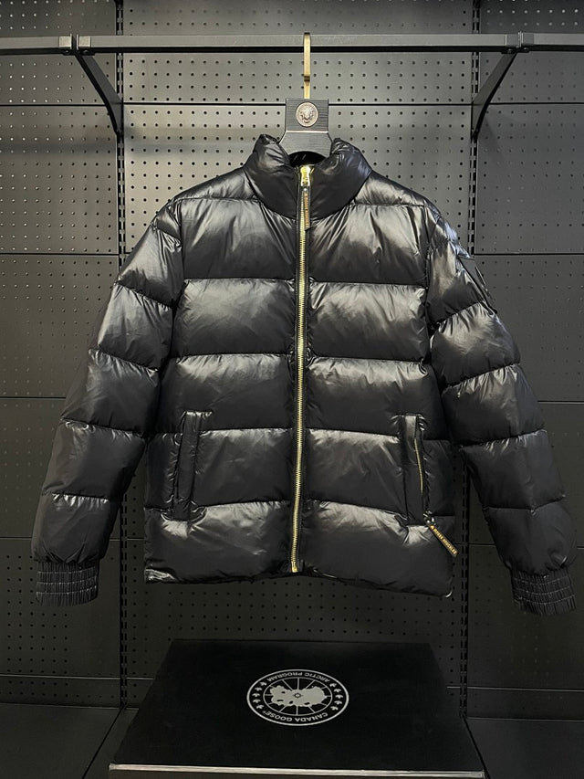 Moose Knuckles Shine Puffer — Black