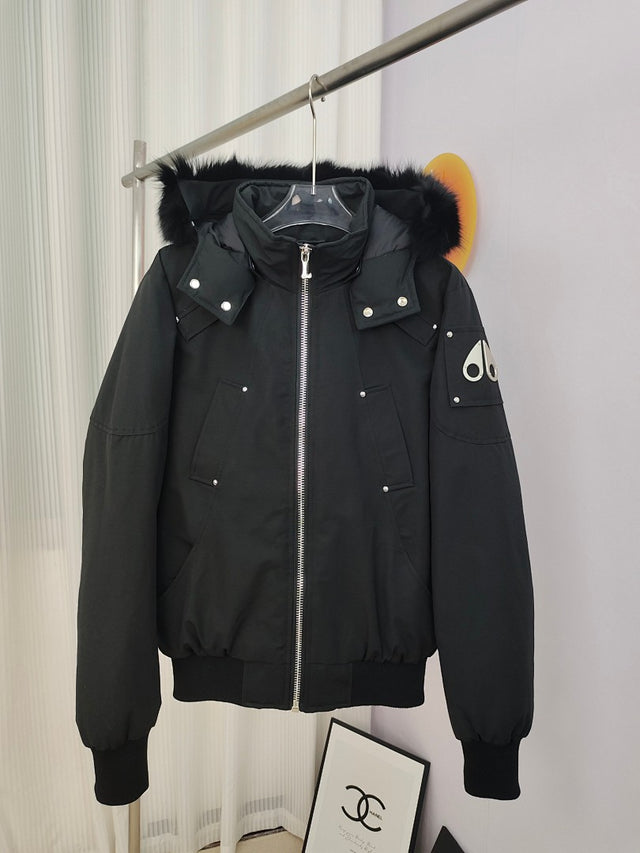 Moose Knuckles Bomber — Black