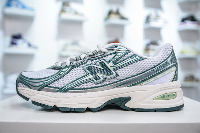 New Balance 1906R — White/Dark Green