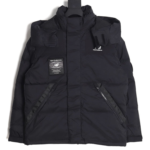New Balance Puffer Jacket — Black