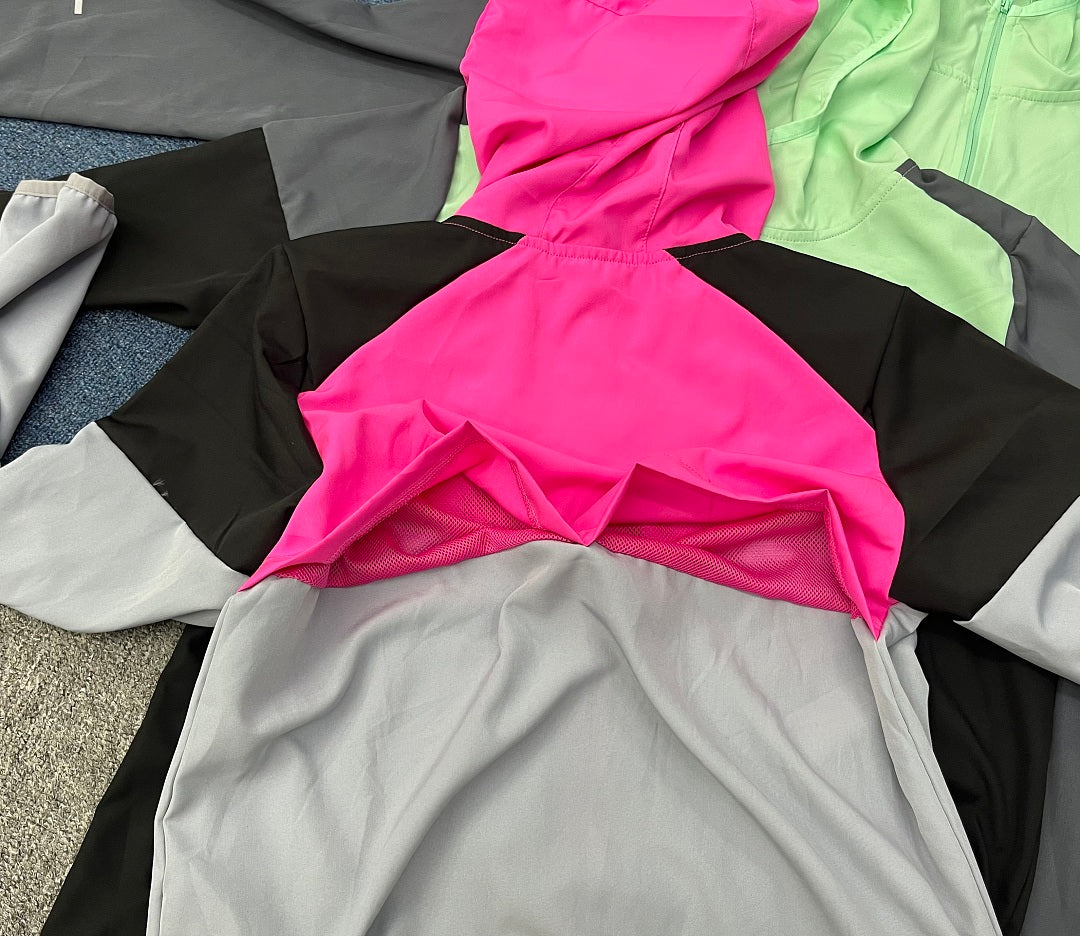 Nike Miler Running Top — Pink/Green