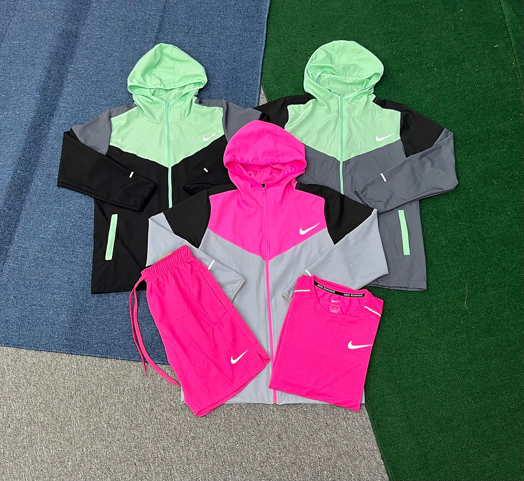 Nike Miler Running Top — Pink/Lilac