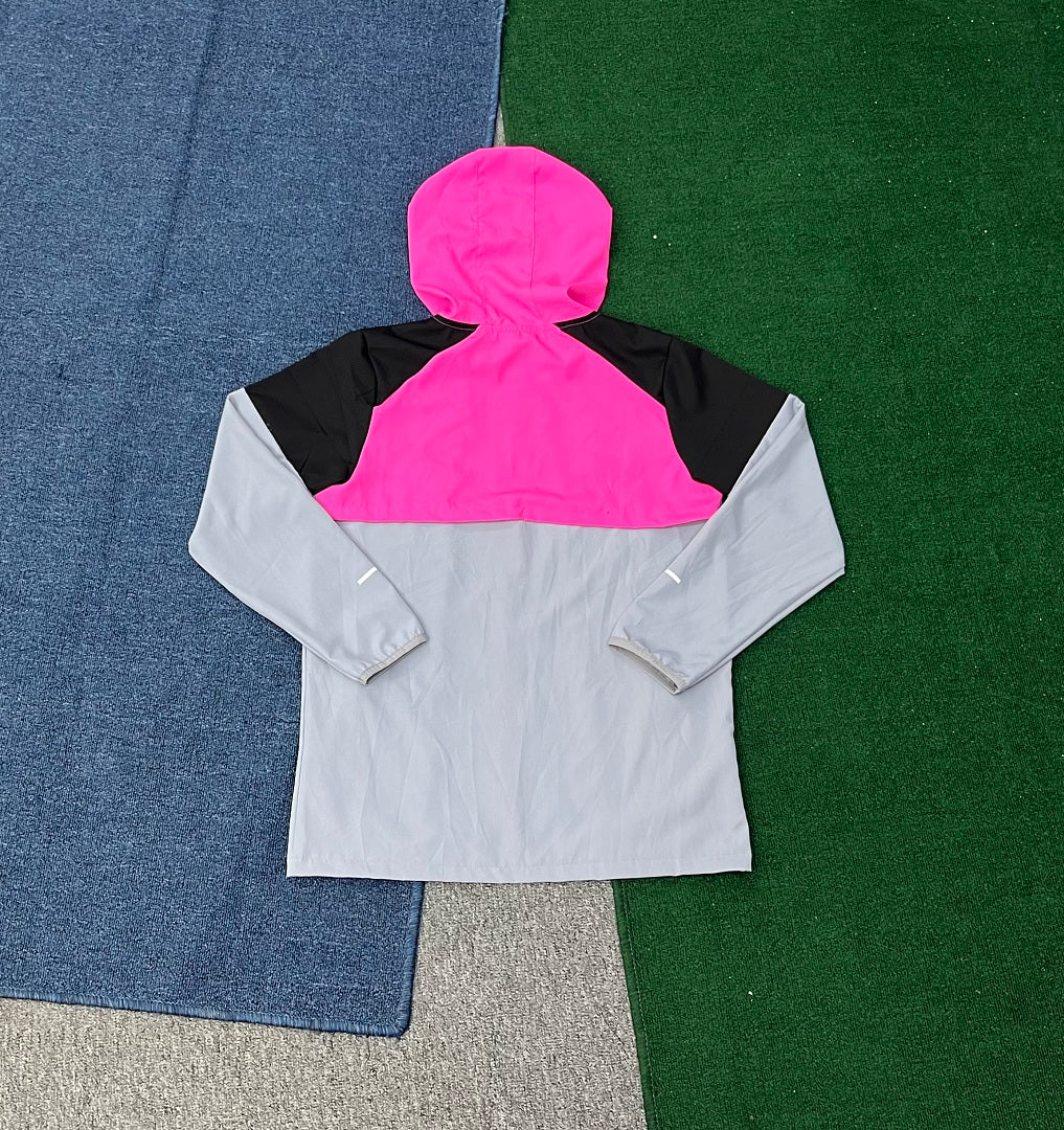 Nike Miler Running Top — Pink/Green