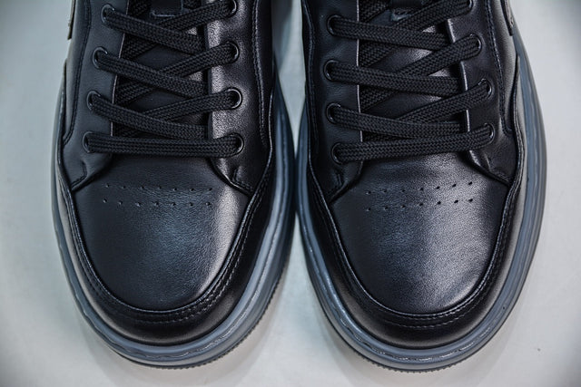 Prada Leather Shoe — Navy