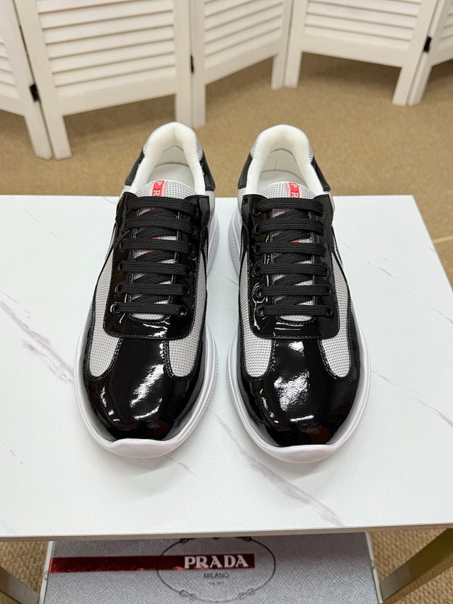 Prada Trainer — Blue/White