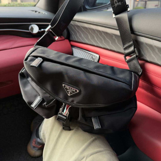 Prada Duffle Bag — Black