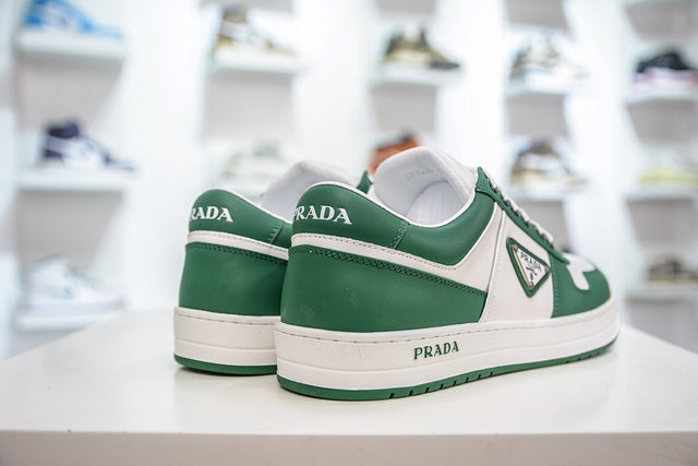 Prada Trainer — White/Green