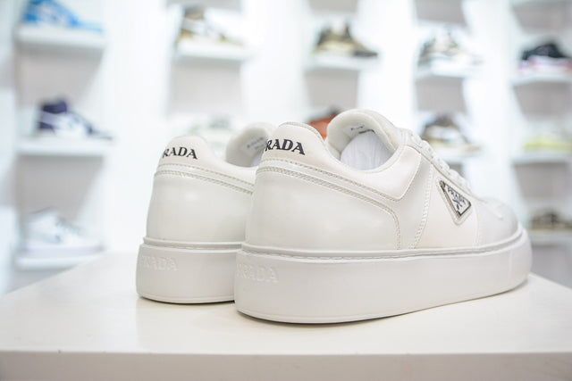 Prada Platform Trainer — White