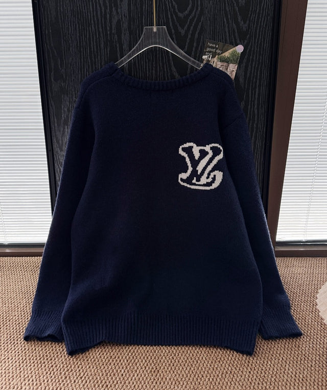 Louis Vuitton Knitwear — Blue/Black