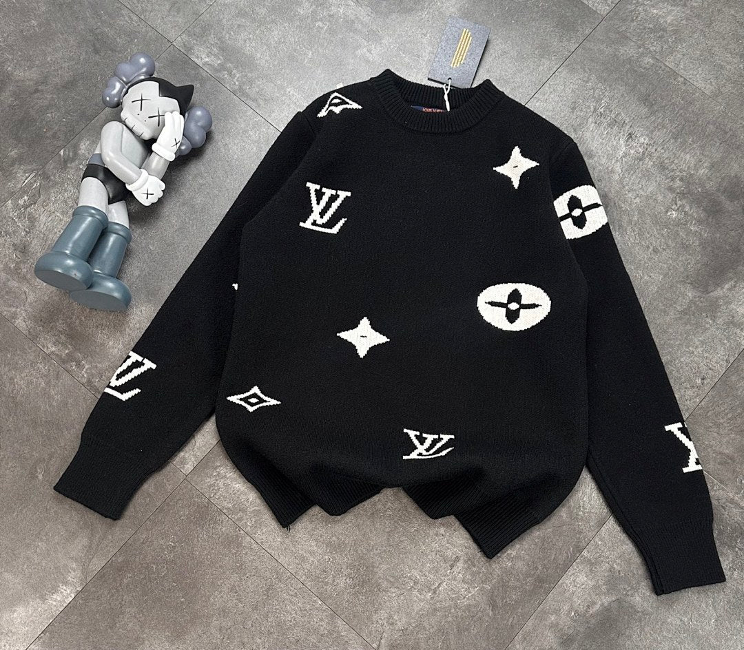 Louis Vuitton Knitwear — Black/White