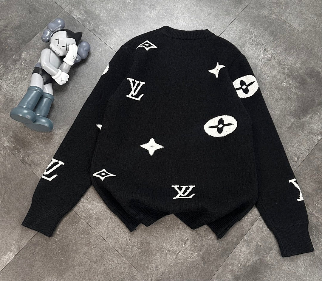 Louis Vuitton Knitwear — Black/White