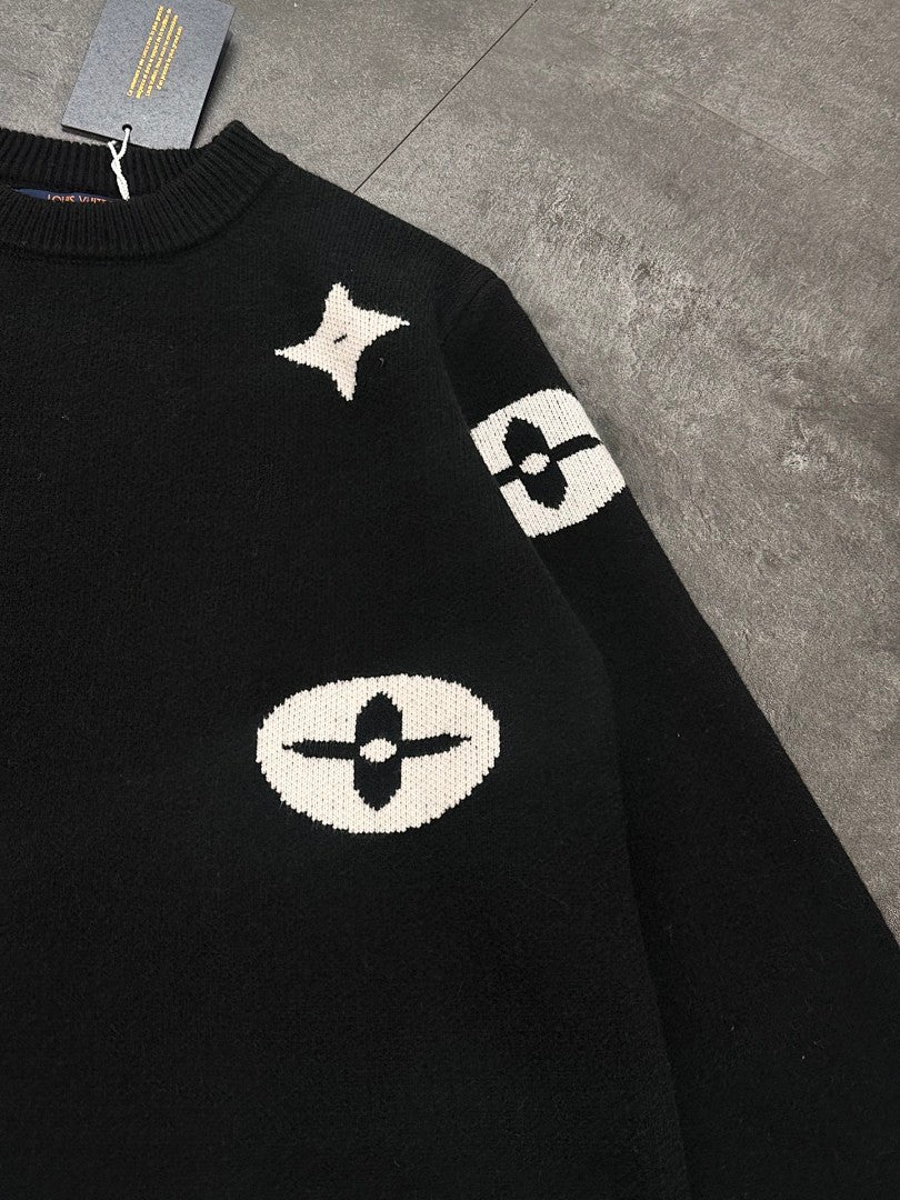 Louis Vuitton Knitwear — Black/White