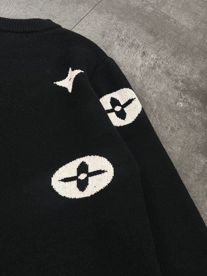 Louis Vuitton Knitwear — Black/White