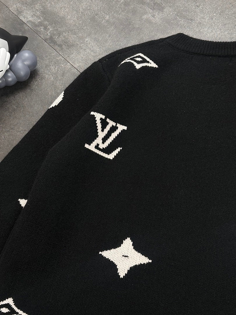 Louis Vuitton Knitwear — Black/White