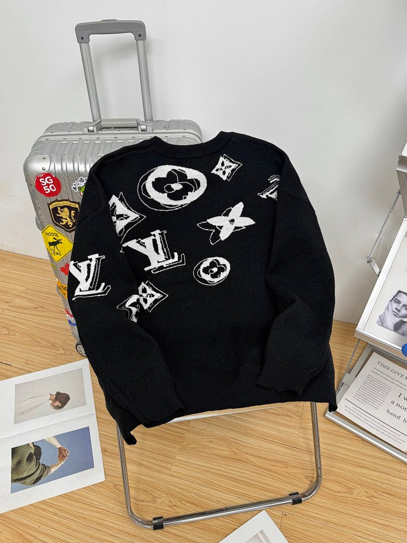 Louis Vuitton Knitwear — Black/White